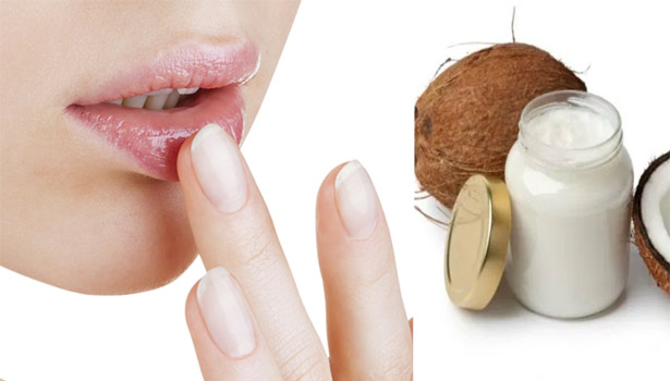 Coconut-oil-softens-lips