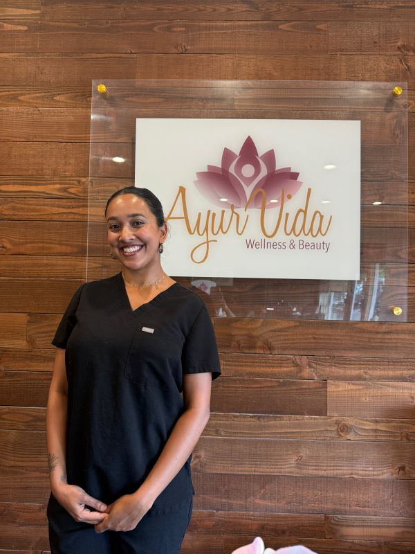 Briana Dindayal, Licensed Massage Therapist at AyurVida Wellness San Diego