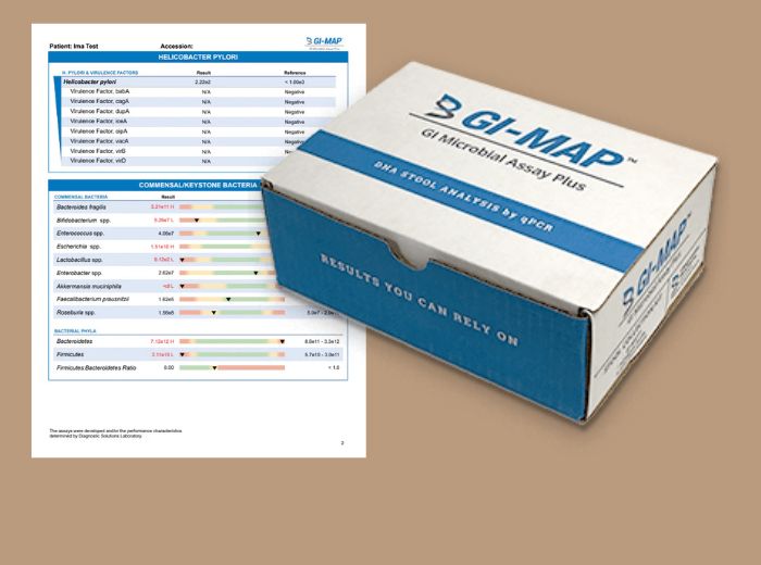 GI MAP TEST Gastrointestinal Microbial Assay Plus