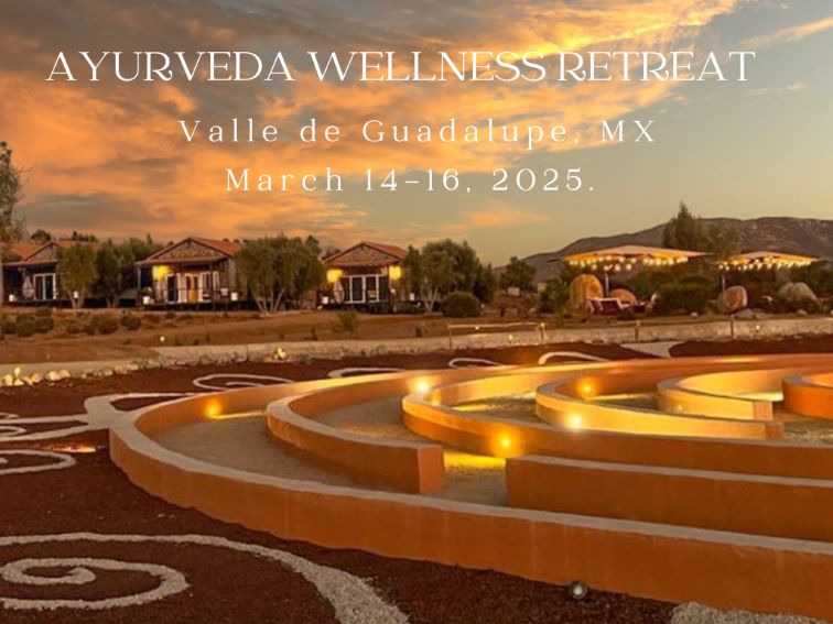 AYURVEDA WELLNESS RETREAT @ Valle de Guadalupe, MX